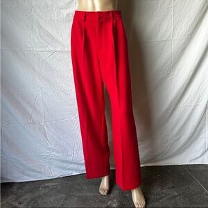 Cider Vibrant Red Women's Trousers